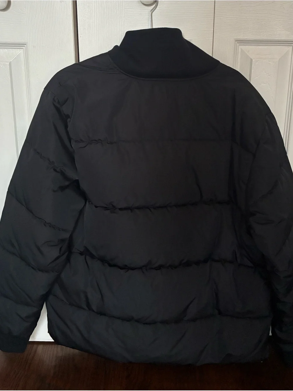 Champion Men's Black Quilted Puffer Jacket